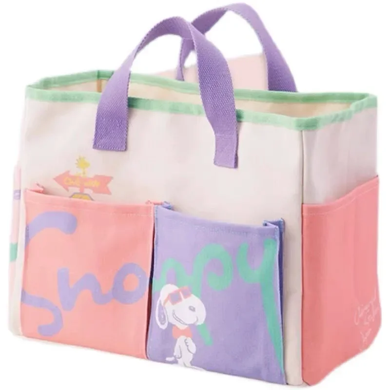 Snoopy summer canvas handbag girl large-capacity shopping travel bag mommy storage bag cartoon tote bag
Snoopy summer canvas handbag girl large-capacity shopping travel bag mommy storage bag cartoon tote bag
