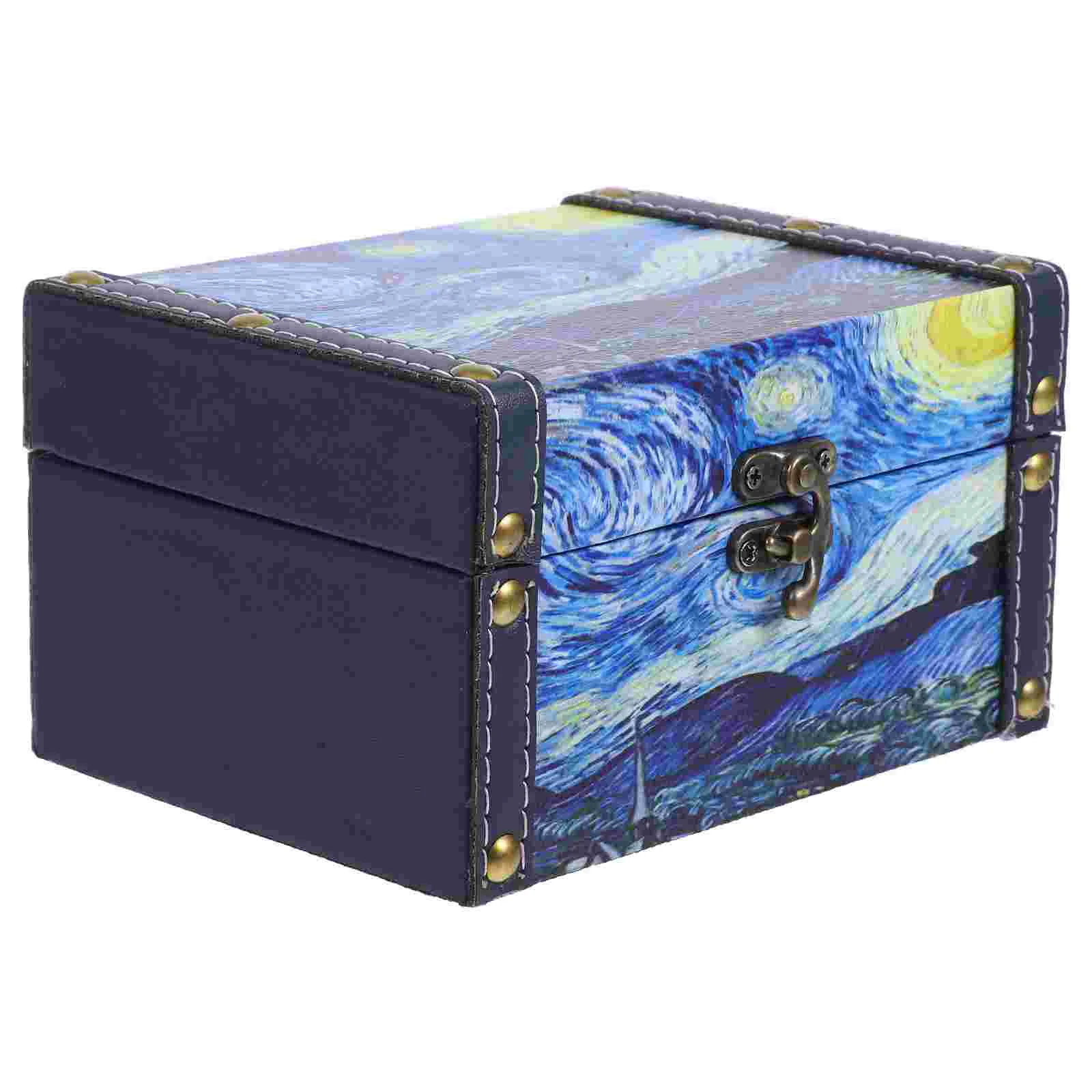 Oil Painting Storage Box Jewelry Organizer Case Household Boxes for Women Wooden Miss
Oil Painting Storage Box Jewelry Organizer Case Household Boxes for Women Wooden Miss