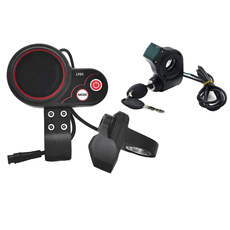 LT01 Display Thumb Throttle+Ignition Lock Key Long Cable For Kaabo Mantis 8/10/Wolf Warriorx/Wolf Warrior11 E Scooter
LT01 Display Thumb Throttle+Ignition Lock Key Long Cable For Kaabo Mantis 8/10/Wolf Warriorx/Wolf Warrior11 E Scooter