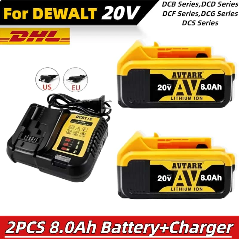 100% Original 20V 12Ah Battery compatible for DeWalt power Tools DCF887 DCG405 DCD791 DCF922 18V 20V Lithium battery replacement
100% Original 20V 12Ah Battery compatible for DeWalt power Tools DCF887 DCG405 DCD791 DCF922 18V 20V Lithium battery replacement