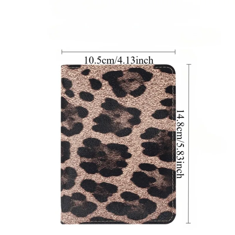 1Pc Large Leopard Print Passport Holder with Elastic Band and Strap Multi Card Ticket Storage Short Passport Bag with Shell
1Pc Large Leopard Print Passport Holder with Elastic Band and Strap Multi Card Ticket Storage Short Passport Bag with Shell
