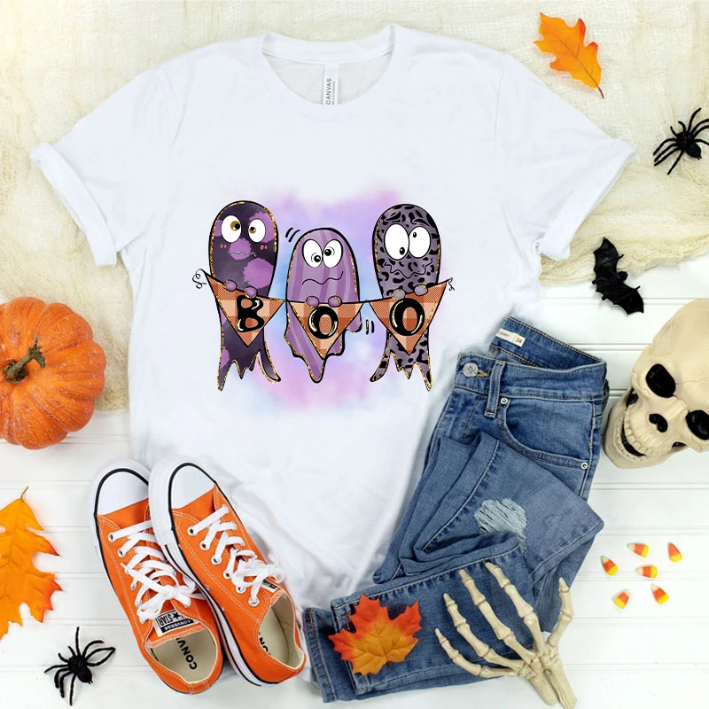 (Premium T-shirt)Halloween Boo Print Summer T-Shirts For Women Casual T-Shirts O Neck Short-Sleeved T-Shirts Fashion Tshirt
(Premium T-shirt)Halloween Boo Print Summer T-Shirts For Women Casual T-Shirts O Neck Short-Sleeved T-Shirts Fashion Tshirt