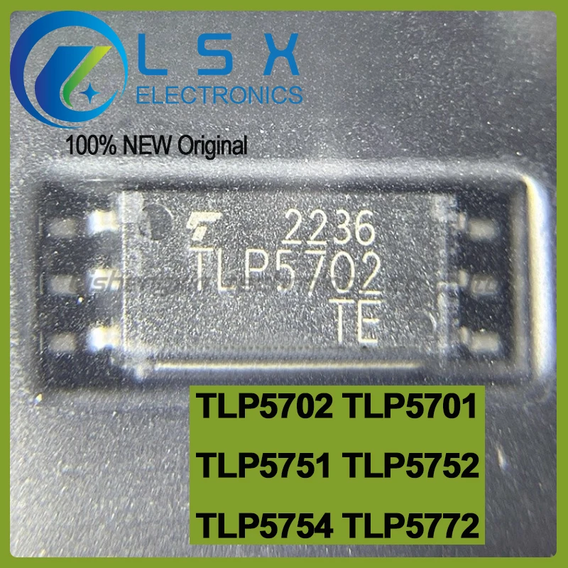 10 шт. TLP5702 TLP5701 TLP5751 TLP5752 TLP5754 TLP5772 Оптоэлементы в корпусе SOP-6
10 шт. TLP5702 TLP5701 TLP5751 TLP5752 TLP5754 TLP5772 Оптоэлементы в корпусе SOP-6