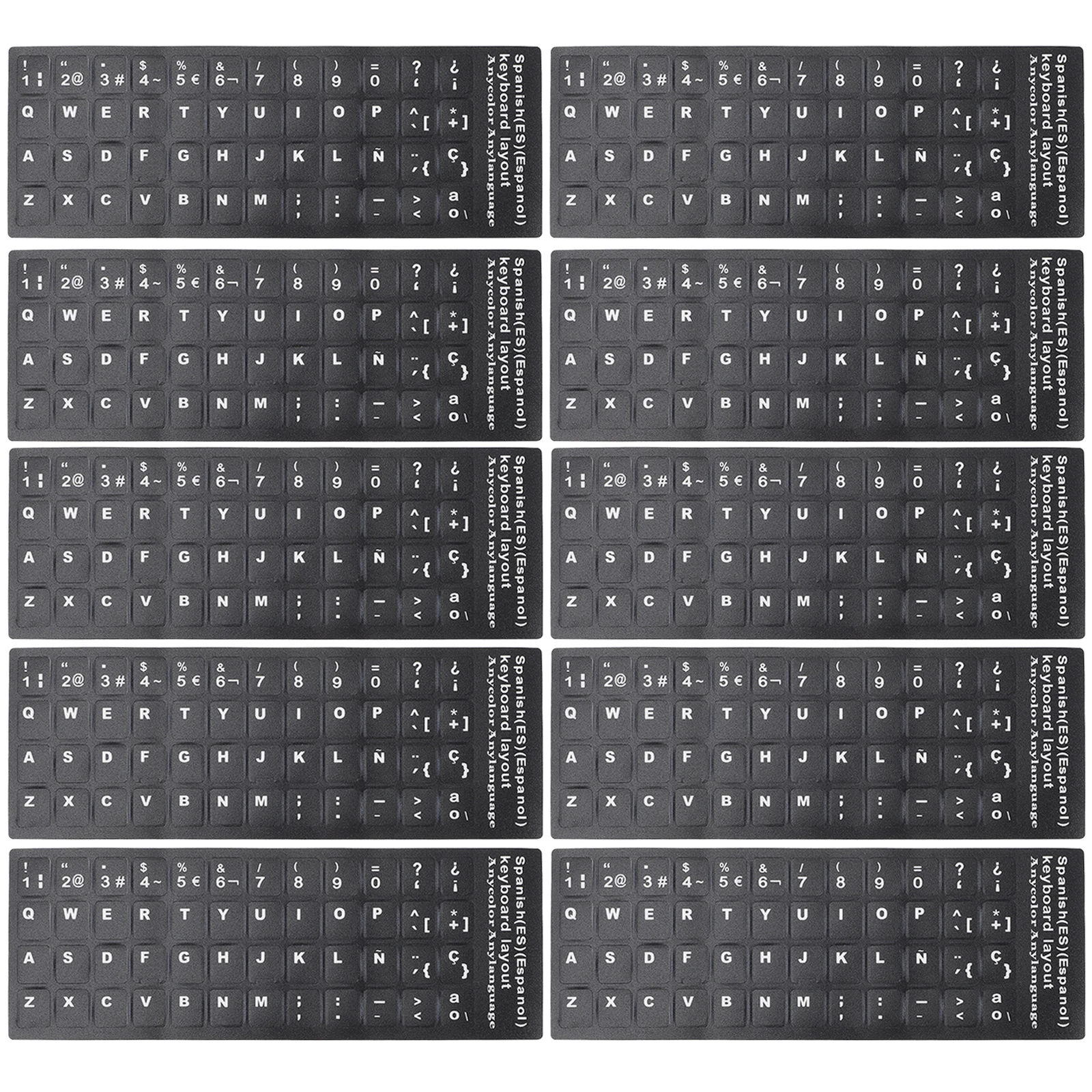 Keyboard Stickers Qwerty 10 Sheets Lettering Clear Laptop Replacement Computer Dust Water Resistant Stickers 65 Percent
Keyboard Stickers Qwerty 10 Sheets Lettering Clear Laptop Replacement Computer Dust Water Resistant Stickers 65 Percent