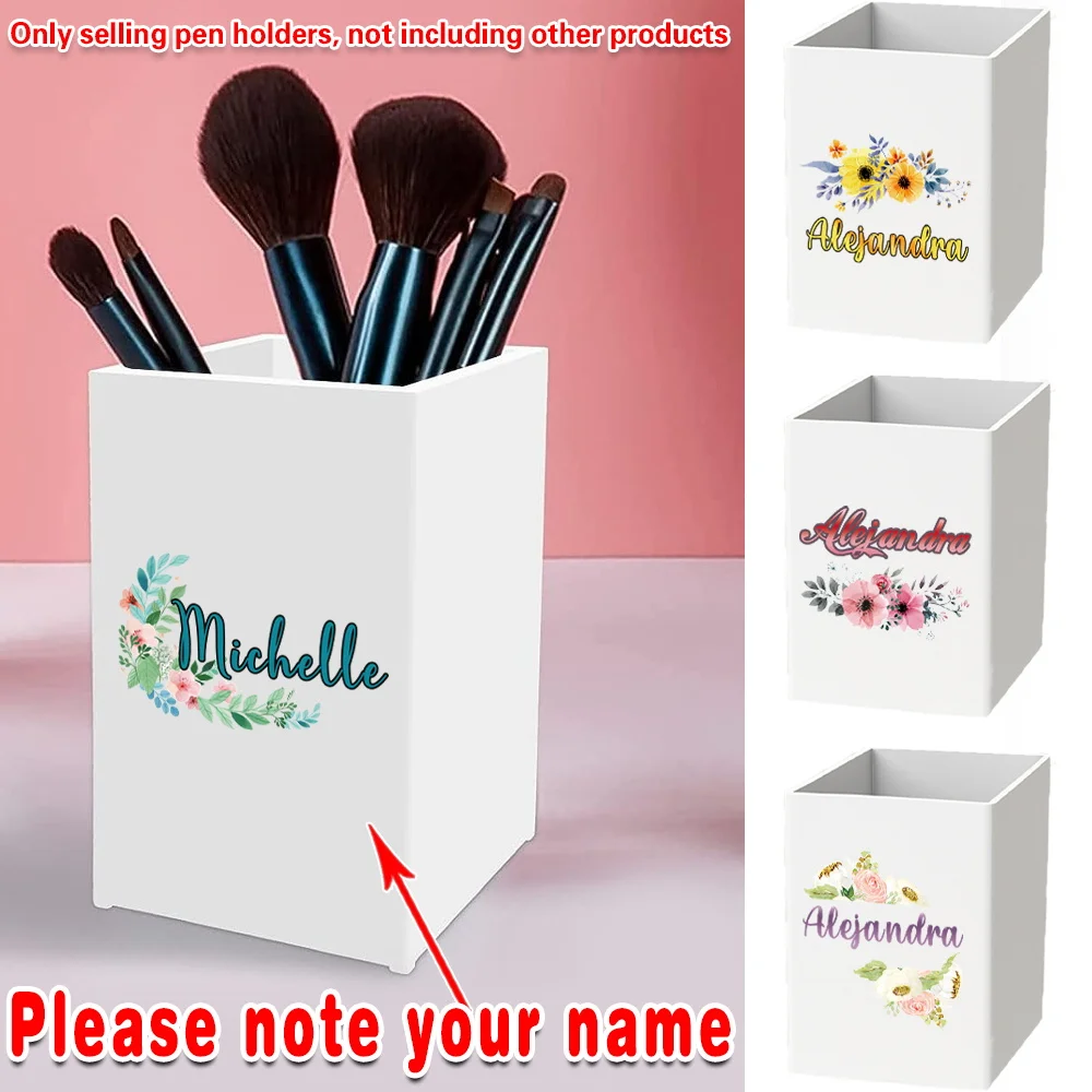 Customized Name Practical Acrylic Desk Organizer Pen Holder Pencil Cup Makeup Brush Storage Office Accessories for Study Work
Customized Name Practical Acrylic Desk Organizer Pen Holder Pencil Cup Makeup Brush Storage Office Accessories for Study Work