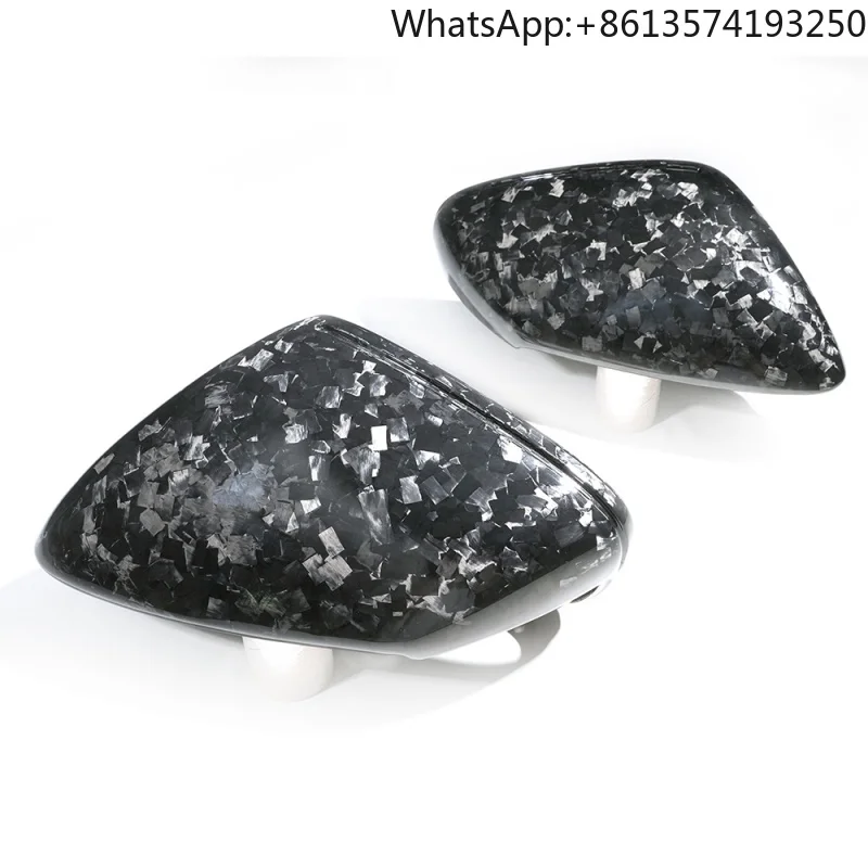 Dry Carbon Fiber Mirror Covers For Porsche 911 992 S 4S Turbo S Direct Replacement Mirror Covers LHD RHD