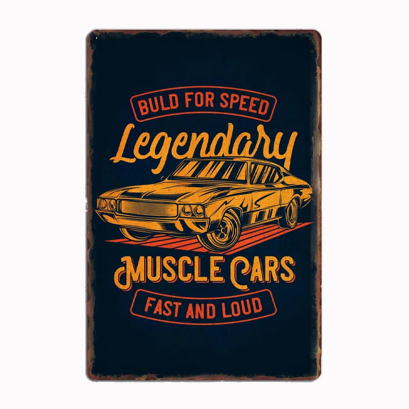 Legendary Muscle Cars Vintage Metal Plaque Poster Club Home Bedroom Bar Tin Sign Room Decor Wall Decor
Legendary Muscle Cars Vintage Metal Plaque Poster Club Home Bedroom Bar Tin Sign Room Decor Wall Decor