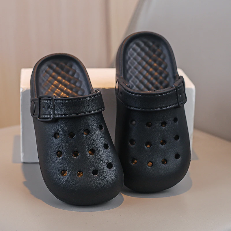 Children's summer sandals 2025; new children's beach sandals for boys and girls; medium and large sizes; closedtoe with holes
Children's summer sandals 2025; new children's beach sandals for boys and girls; medium and large sizes; closedtoe with holes