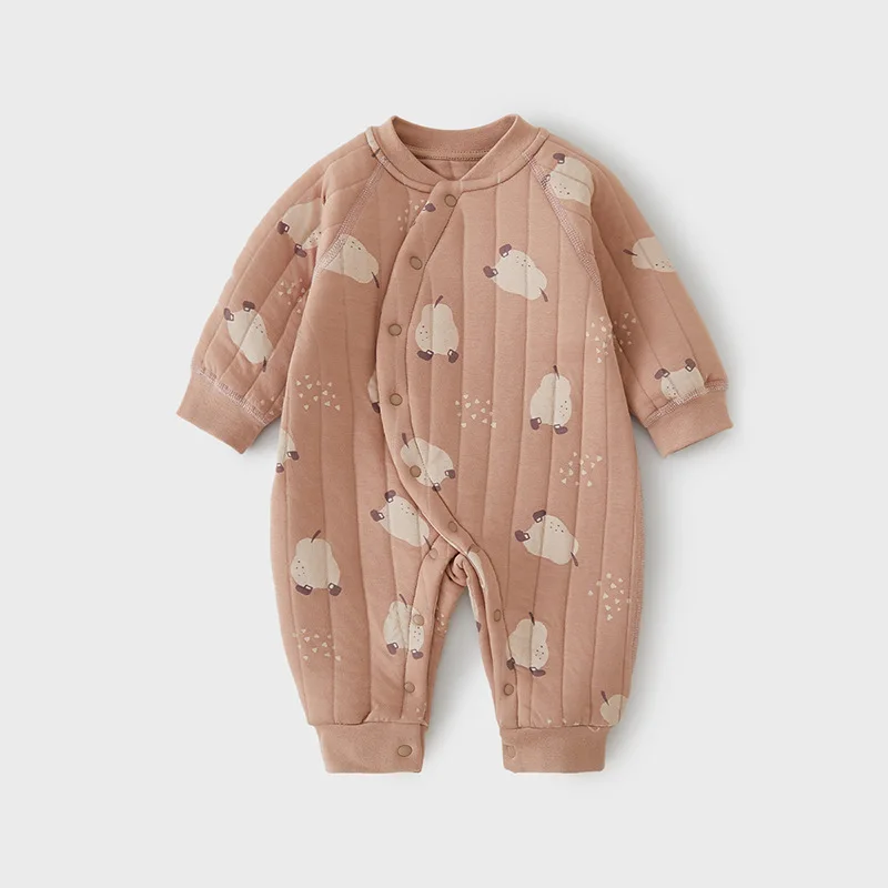 Baby Boys Girls Spring and Autumn Rompers Newborn Winter Jumpsuit Three Layer Quilted Cotton Padded Clothes 0-2 T
Baby Boys Girls Spring and Autumn Rompers Newborn Winter Jumpsuit Three Layer Quilted Cotton Padded Clothes 0-2 T