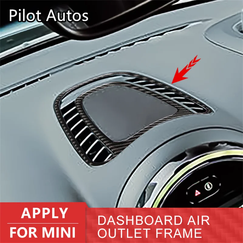 For Mini F60 Dashboard Air Outlet Frame Genuine Soft Carbon Fiber 3D Sticker Interior Accessories
For Mini F60 Dashboard Air Outlet Frame Genuine Soft Carbon Fiber 3D Sticker Interior Accessories