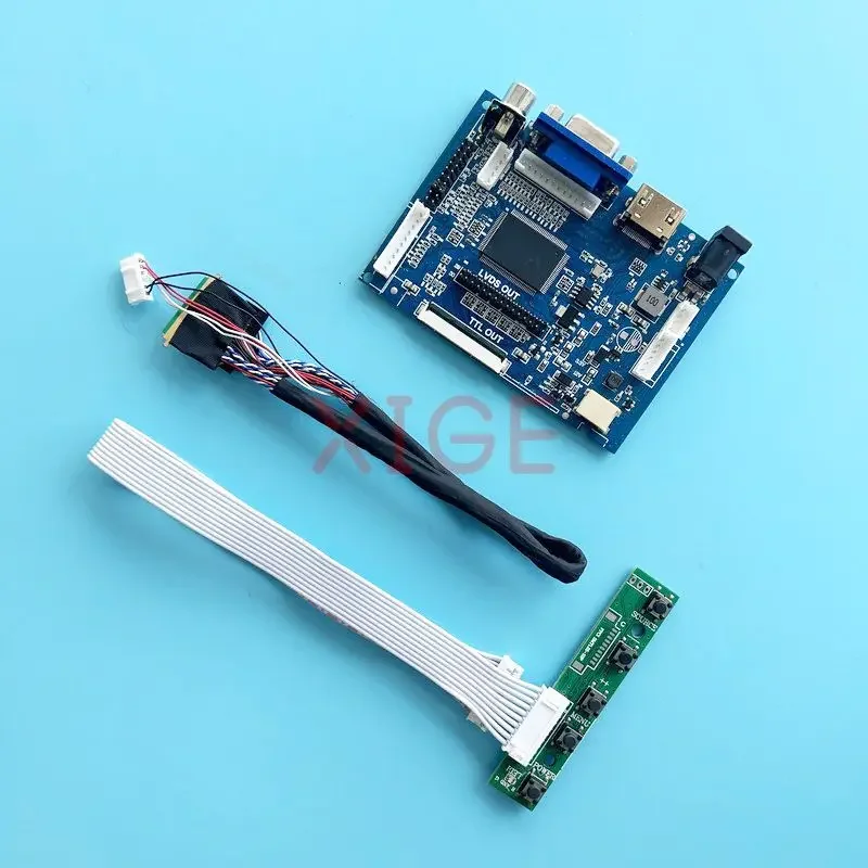 Driver Controller Board Fit LP140WD1 LP140WD2 N140FGE LCD Display 1600x900 LVDS 40 Pin VGA 2AV Compatible-HDMI 14" Assembly Kit
Driver Controller Board Fit LP140WD1 LP140WD2 N140FGE LCD Display 1600x900 LVDS 40 Pin VGA 2AV Compatible-HDMI 14" Assembly Kit