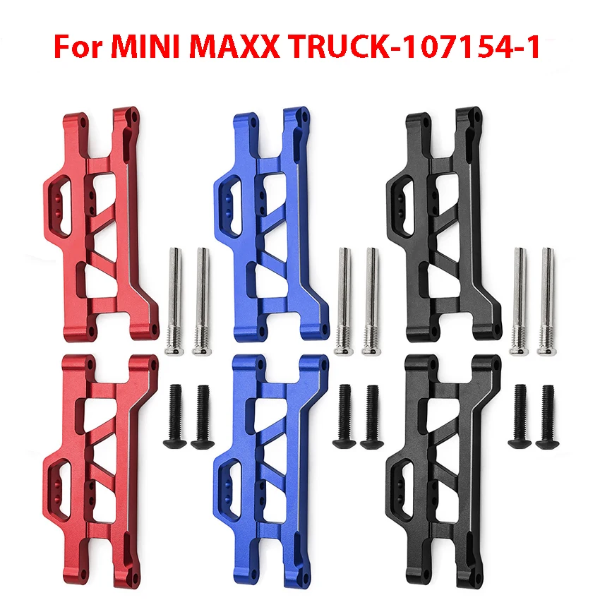 Для MINI MAXX TRUCK-107154-1 комплект передних нижних рычагов из алюминиевого сплава, аксессуары для радиоуправляемой модели
Для MINI MAXX TRUCK-107154-1 комплект передних нижних рычагов из алюминиевого сплава, аксессуары для радиоуправляемой модели