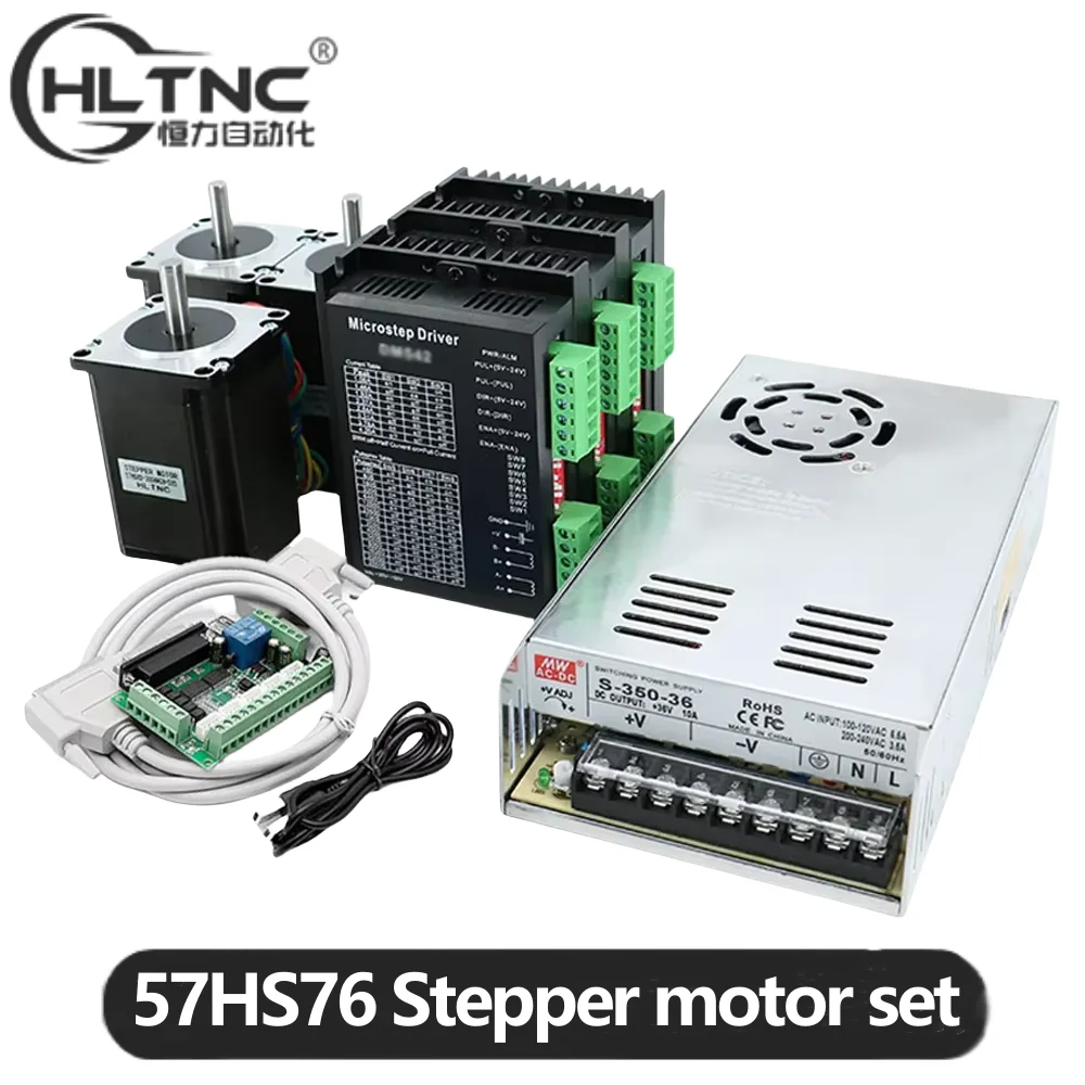 HLTNC 3-осевой ЧПУ NEMA23 2NM 76 мм Комплект шагового двигателя Драйвер TB6600 с интерфейсной платой DB25 + источник питания 350 Вт 36 В для станка с ЧПУ
HLTNC 3-осевой ЧПУ NEMA23 2NM 76 мм Комплект шагового двигателя Драйвер TB6600 с интерфейсной платой DB25 + источник питания 350 Вт 36 В для станка с ЧПУ