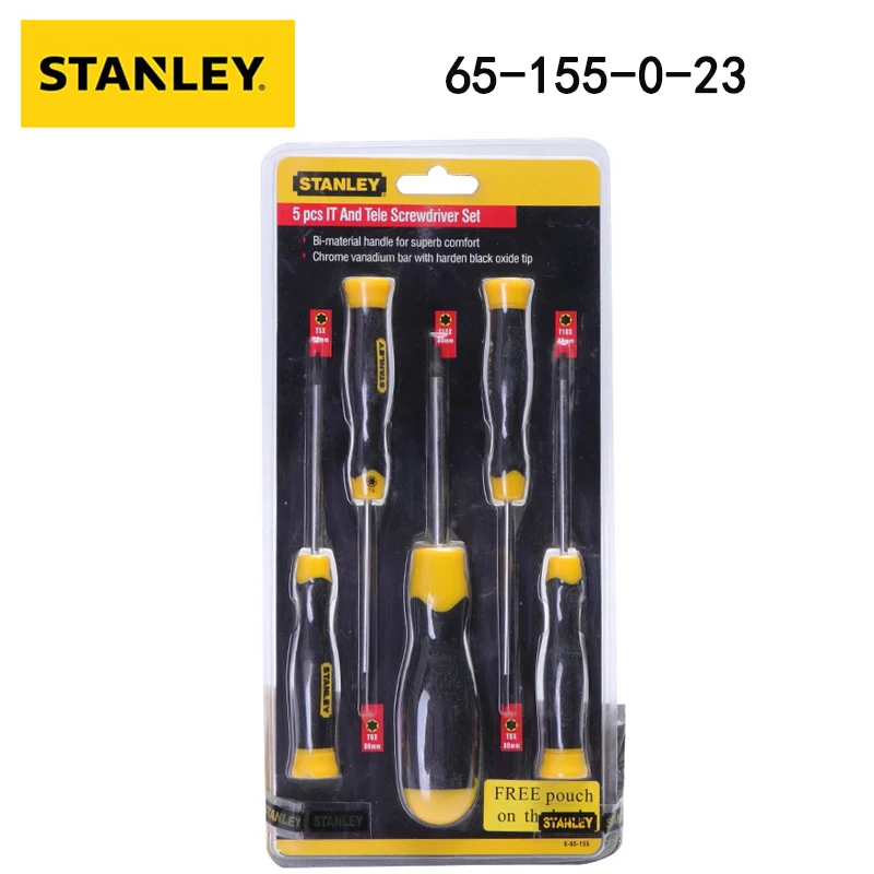 Stanley 65-155-0-23 Plastic Handle Flower shaped Screwdriver Small Plum Blossom Household Maintenance Strong Magnetic Tools 5pcs
Stanley 65-155-0-23 Plastic Handle Flower shaped Screwdriver Small Plum Blossom Household Maintenance Strong Magnetic Tools 5pcs