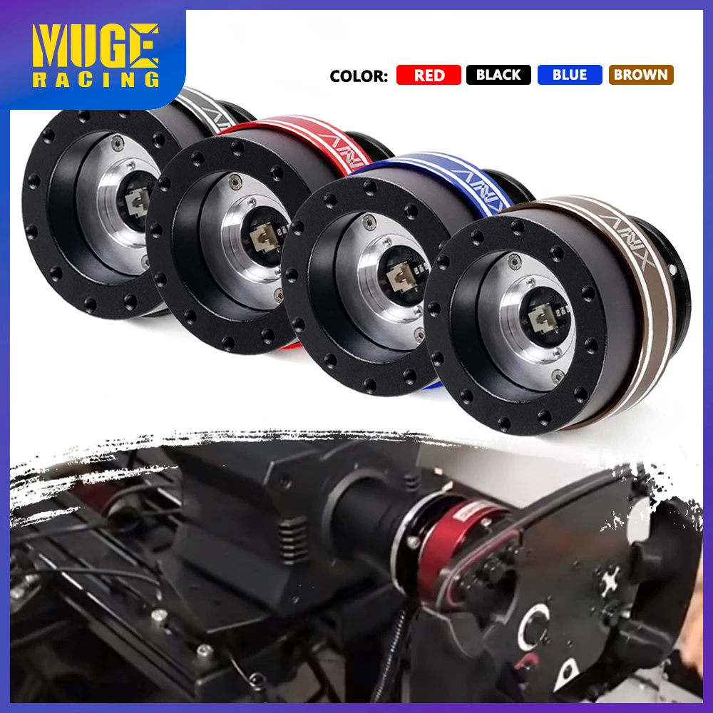 MUGE-6 Hole Racing Simulator Game Steering Wheel Quick Release Hub Adapter 70MM/74M For MOZA Simagic M10 A/Mini Euro Truck QR040
MUGE-6 Hole Racing Simulator Game Steering Wheel Quick Release Hub Adapter 70MM/74M For MOZA Simagic M10 A/Mini Euro Truck QR040