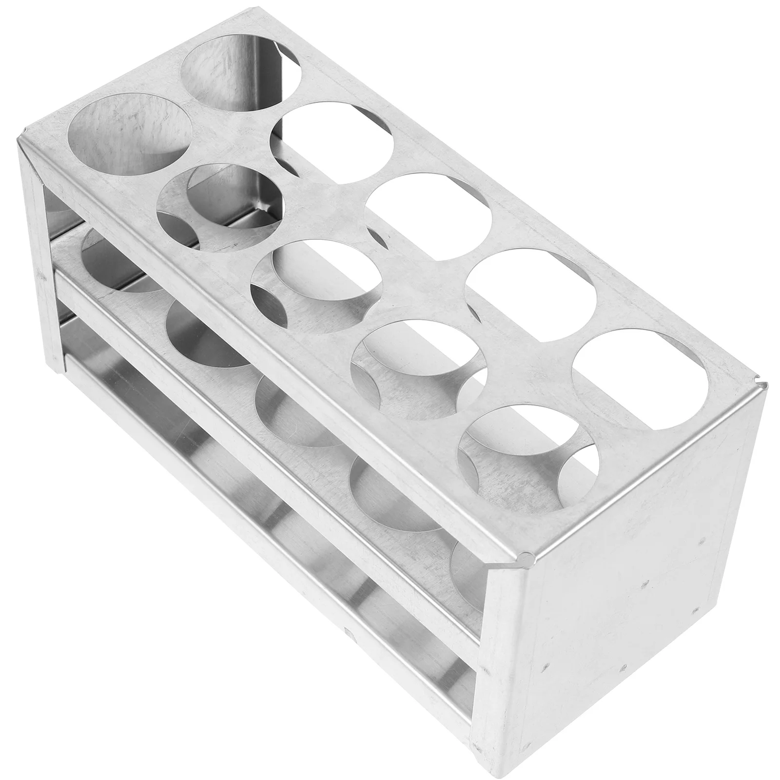 Stainless Steel Test Tube Rack 10 Holes for 50ml Tubes Lab Organizer Reusable Metal Display Stand Holder
Stainless Steel Test Tube Rack 10 Holes for 50ml Tubes Lab Organizer Reusable Metal Display Stand Holder