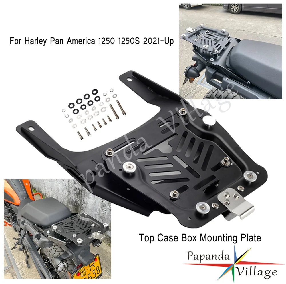For Harley Pan America 1250 S 2021-2024 Motorcycle Accessories Motorbikes Rear Top Case Box Tail Luggage Rack Mounting System
For Harley Pan America 1250 S 2021-2024 Motorcycle Accessories Motorbikes Rear Top Case Box Tail Luggage Rack Mounting System
