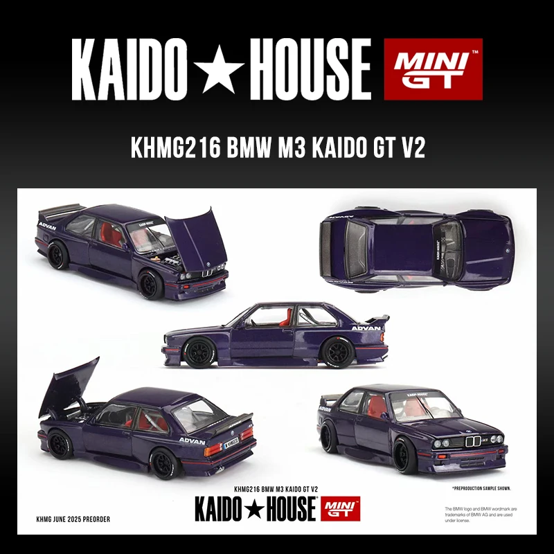 PreSale KHMG 216 1:64 BMW M3 Kaido GT V2 Openable Hood Diecast Car Model Kaido House MINIGT
PreSale KHMG 216 1:64 BMW M3 Kaido GT V2 Openable Hood Diecast Car Model Kaido House MINIGT