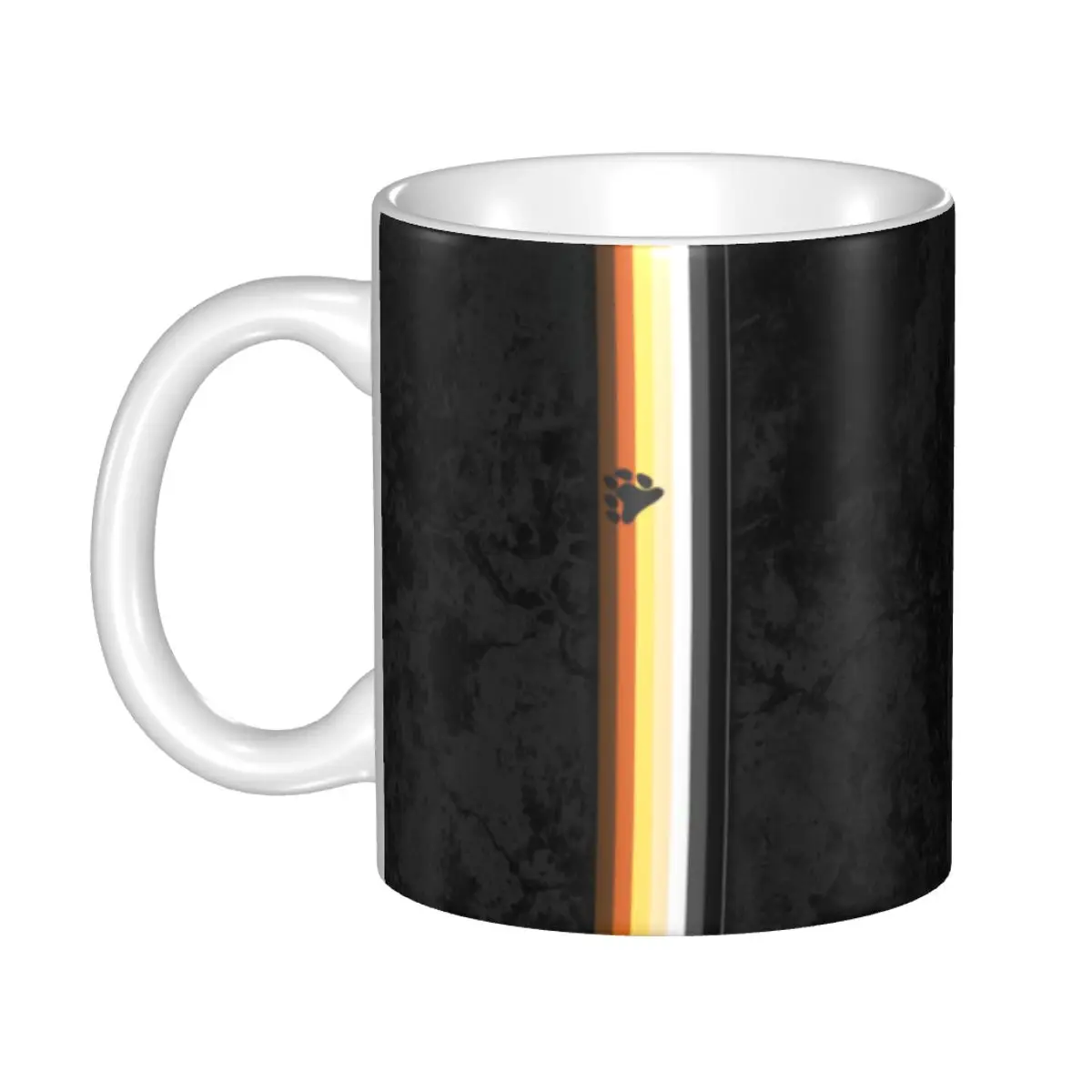 Distressed Gay Bear Pride Flag Stripe Coffee Mugs DIY Customized Ceramic Mug Cup Creative Gift
Distressed Gay Bear Pride Flag Stripe Coffee Mugs DIY Customized Ceramic Mug Cup Creative Gift