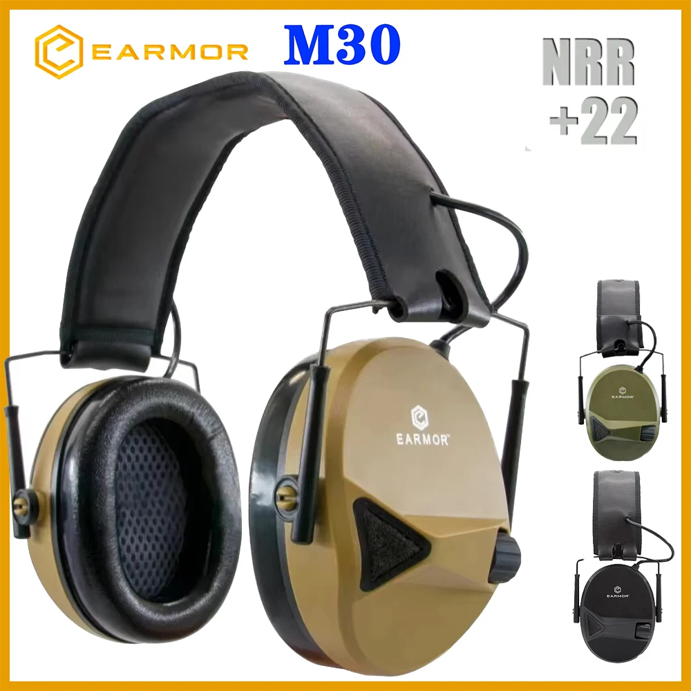 EARMOR M30 Tactical Electronic Communication Headset/Outdoor Hunting Shooting Hearing Protection Noise Canceling Earmuffs
EARMOR M30 Tactical Electronic Communication Headset/Outdoor Hunting Shooting Hearing Protection Noise Canceling Earmuffs