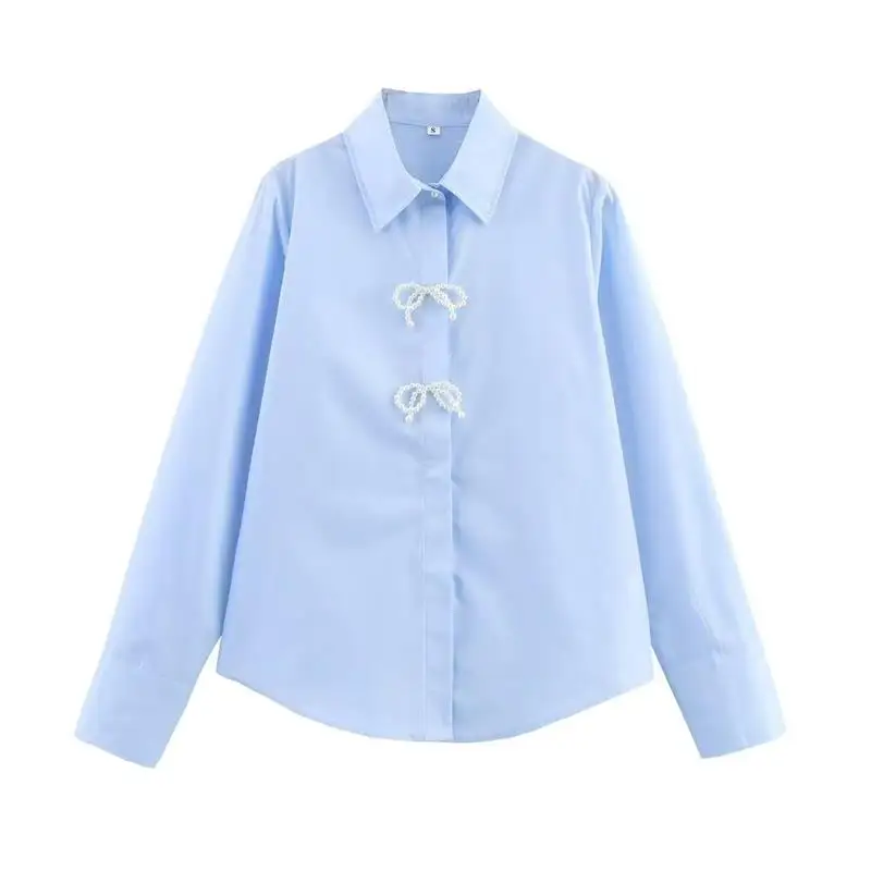 Blouses 2025 New Summer Women's Shirts Chic Deaded Decoration Slim Elegant Office Shirts Tops Street Fashion Shirts Youth
Blouses 2025 New Summer Women's Shirts Chic Deaded Decoration Slim Elegant Office Shirts Tops Street Fashion Shirts Youth