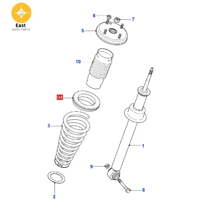 OEM C2Z15891 XR812984 Upper Shock Absorber Spring Seat For Jaguar XJ 1995-1997 XF X250 S-TYPE
OEM C2Z15891 XR812984 Upper Shock Absorber Spring Seat For Jaguar XJ 1995-1997 XF X250 S-TYPE