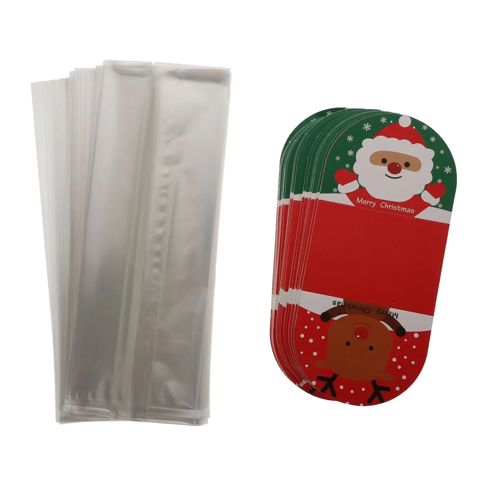 50 Sets Christmas Bread Bag Xmas Packaging Pastry Snack Container Wrapping Paper Durable Handy Long Use Classic Pattern
50 Sets Christmas Bread Bag Xmas Packaging Pastry Snack Container Wrapping Paper Durable Handy Long Use Classic Pattern