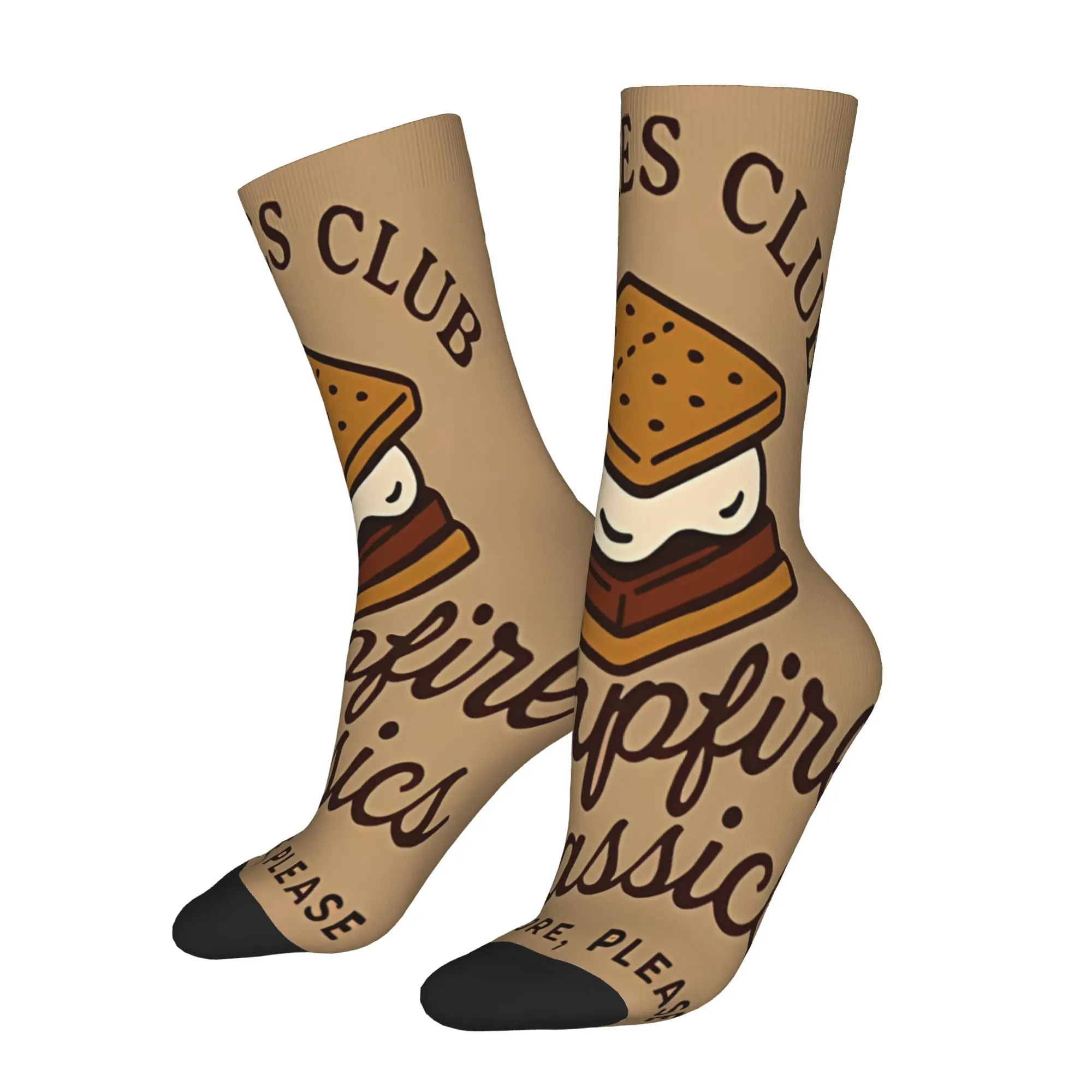 1 пара забавных носков S'mores Club Campfire Classics с винтажным бесшовным принтом, мужские носки с оригинальным рисунком, мужские носки-кроссоверы
1 пара забавных носков S'mores Club Campfire Classics с винтажным бесшовным принтом, мужские носки с оригинальным рисунком, мужские носки-кроссоверы