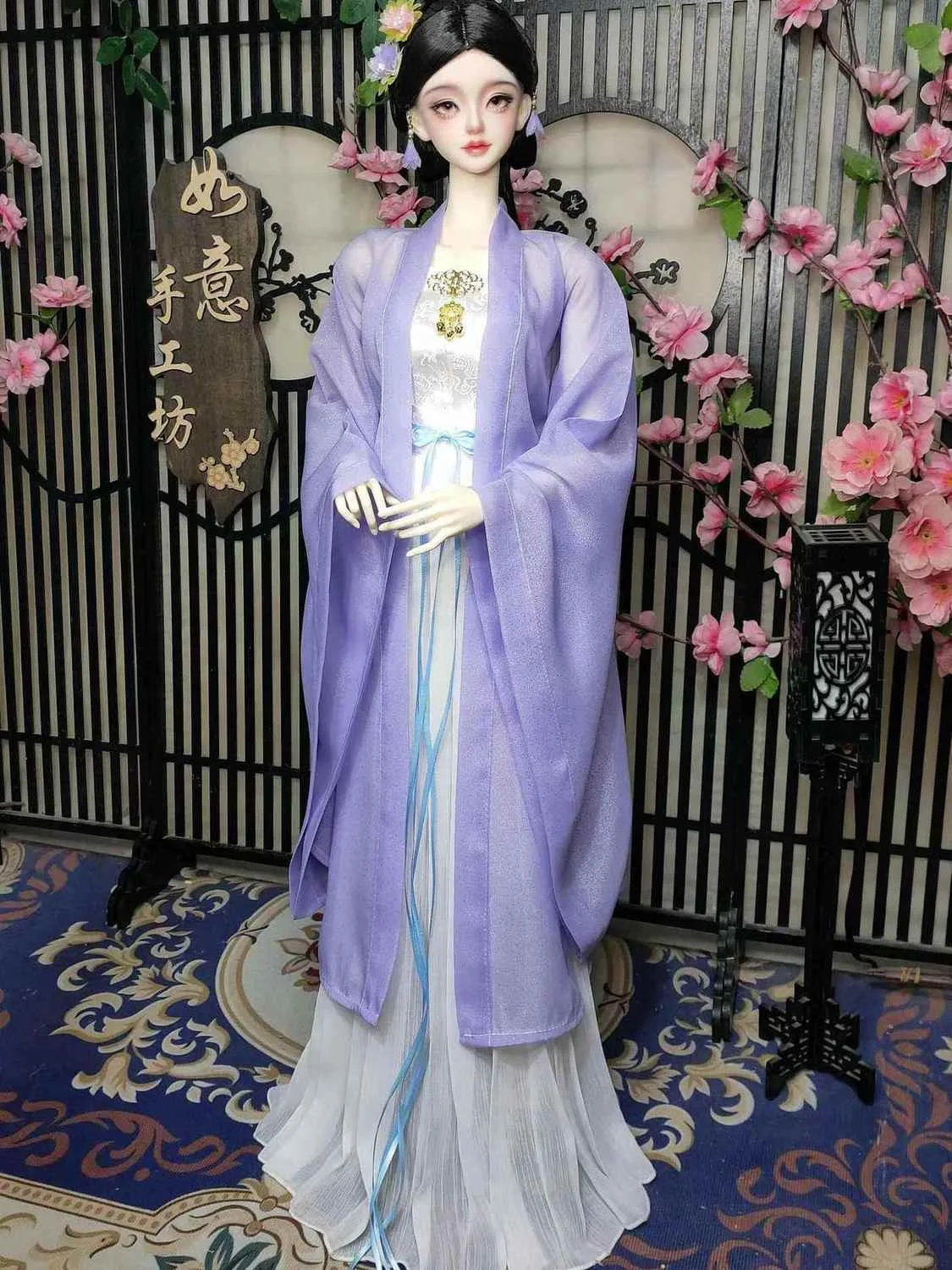 Одежда в старинном стиле, AS60cm, одежда для кукол BJD 1/3, красивое платье, фиолетовая юбка для куклы, бесплатная доставка
Одежда в старинном стиле, AS60cm, одежда для кукол BJD 1/3, красивое платье, фиолетовая юбка для куклы, бесплатная доставка