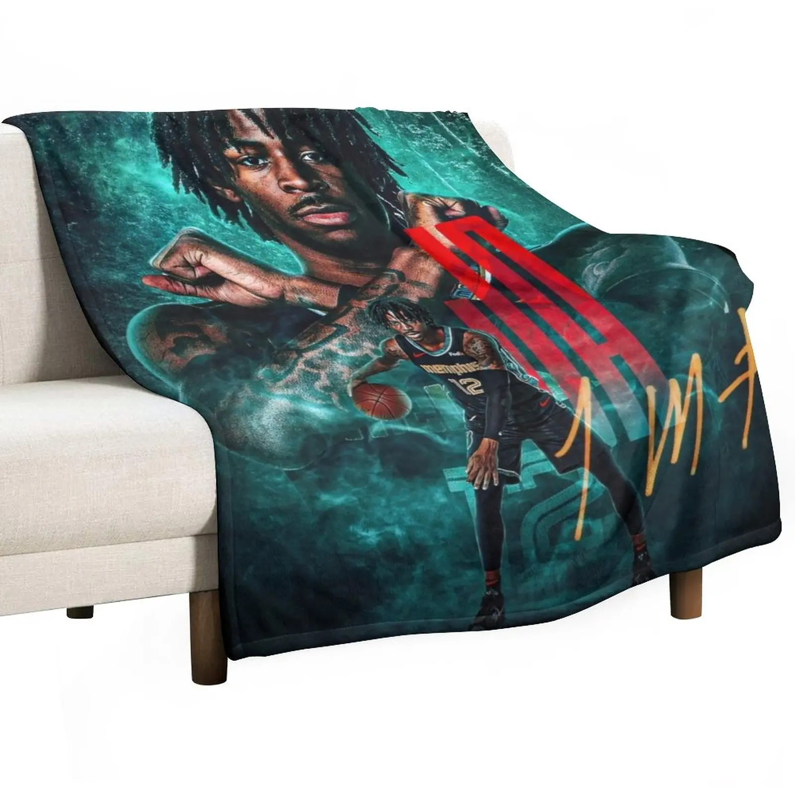 Ja " Air " Morant #12 Memphis Throw Blanket Multi-Purpose Giant Sofa Blanket Fluffy Blankets Large Weighted Blanket
Ja " Air " Morant #12 Memphis Throw Blanket Multi-Purpose Giant Sofa Blanket Fluffy Blankets Large Weighted Blanket