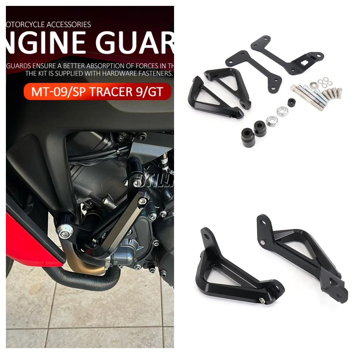 Защита двигателя мотоцикла, защита от столкновений, бампер для YAMAHA MT09 SP Tracer 9 GT
Защита двигателя мотоцикла, защита от столкновений, бампер для YAMAHA MT09 SP Tracer 9 GT