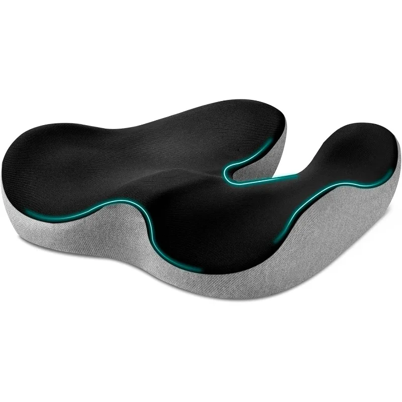 Memory Foam Cushion for Office Chair Cushions, Car Seat, Ergonomic Cushions Pad Pillow for Sciatica, Tailbone Pain Relief
Memory Foam Cushion for Office Chair Cushions, Car Seat, Ergonomic Cushions Pad Pillow for Sciatica, Tailbone Pain Relief