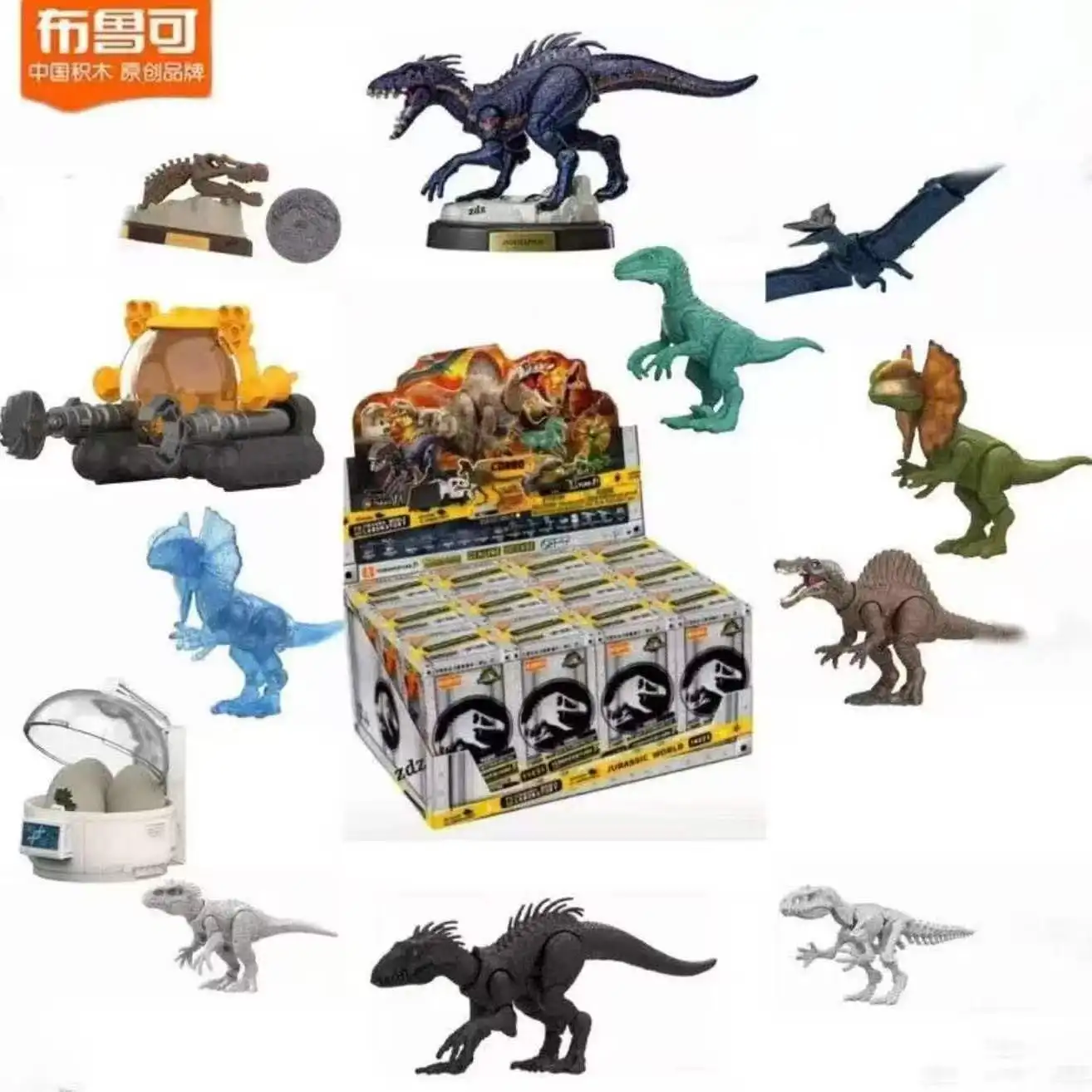 Конструктор Blokees Jurassic World, 3-я серия: Динозавры, блочные фигурки, слепая коробка, модель Тираннозавра Рекса, подвижные суставы, игрушка-подарок, коллекционный предмет
Конструктор Blokees Jurassic World, 3-я серия: Динозавры, блочные фигурки, слепая коробка, модель Тираннозавра Рекса, подвижные суставы, игрушка-подарок, коллекционный предмет