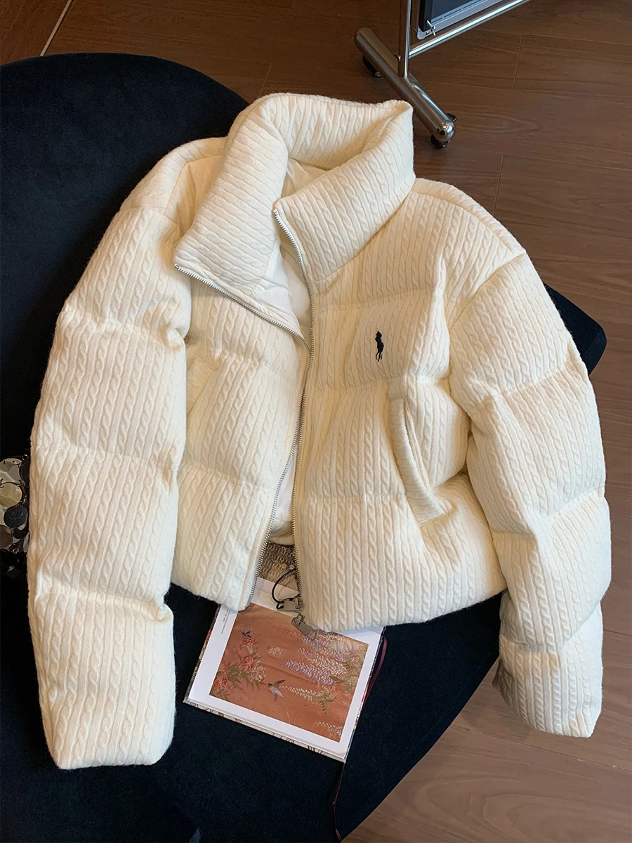 Women's Cotton Jaet Zipper ort Sle Stand Collar Autumn Winter Casual Bread Sle Outerwear Faionable Commute Loose Fit
Women's Cotton Jaet Zipper ort Sle Stand Collar Autumn Winter Casual Bread Sle Outerwear Faionable Commute Loose Fit