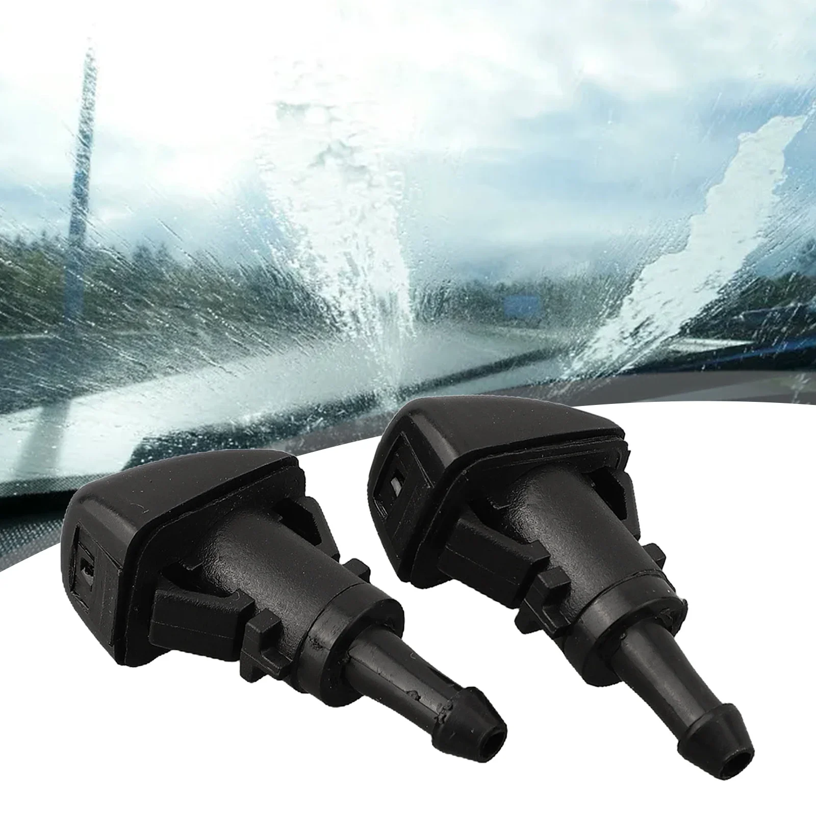 2x Washer Nozzle Plastic Black Washer Nozzle 98630-2K100 986302K100 98630-3J000 For Hyundai For Elantra 6th Generation 2015-2020
2x Washer Nozzle Plastic Black Washer Nozzle 98630-2K100 986302K100 98630-3J000 For Hyundai For Elantra 6th Generation 2015-2020