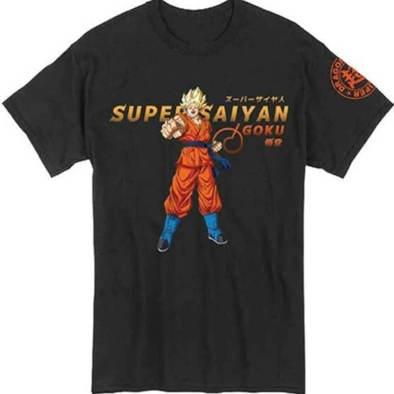 American Retro Dragon Ball Z Warrior New Adult T-shirt Men's T-shirt Summer New Retro Fashion Men's and Women's Streetwear
American Retro Dragon Ball Z Warrior New Adult T-shirt Men's T-shirt Summer New Retro Fashion Men's and Women's Streetwear