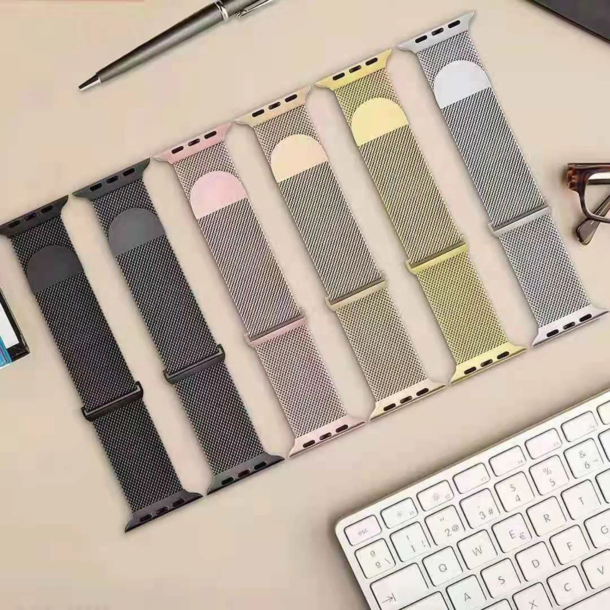 Milanese Strap For Apple Watch Ultra SE 2 49 46mm 42mm 44 40 45mm 41mm 38mm WatchBand Bracelet For iWatch Series 10 9 8 7 6 5 4
Milanese Strap For Apple Watch Ultra SE 2 49 46mm 42mm 44 40 45mm 41mm 38mm WatchBand Bracelet For iWatch Series 10 9 8 7 6 5 4