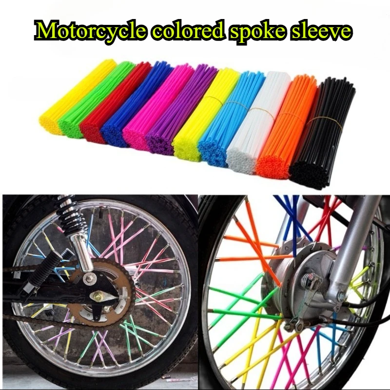 72pcs Universal Dirt Bike Motorcycle colorful Wheel spoke skins cover For KAWASAKI KLX250S KLX300 KLX250 KDX220 KDX200 KDX50
72pcs Universal Dirt Bike Motorcycle colorful Wheel spoke skins cover For KAWASAKI KLX250S KLX300 KLX250 KDX220 KDX200 KDX50