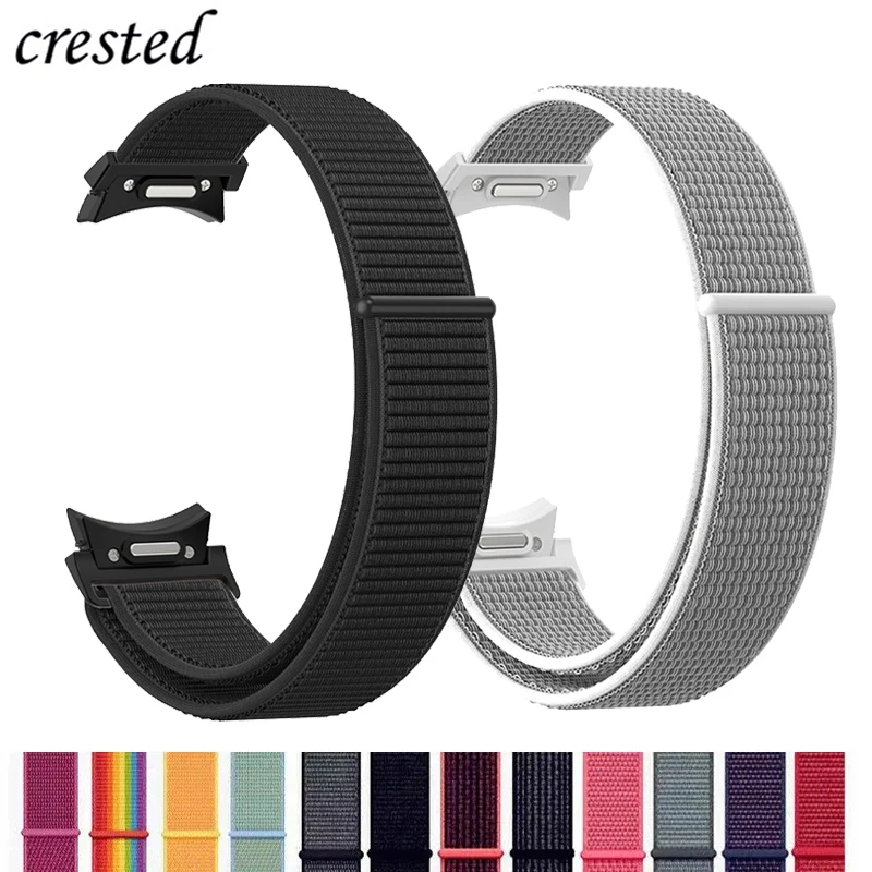 20mm Band For Samsung Galaxy Watch 6 4 Classic 5 pro 44mm 40mm 47mm 43mm 45mm 46 Nylon loop bracelet correa Galaxy Watch 4 Strap
20mm Band For Samsung Galaxy Watch 6 4 Classic 5 pro 44mm 40mm 47mm 43mm 45mm 46 Nylon loop bracelet correa Galaxy Watch 4 Strap