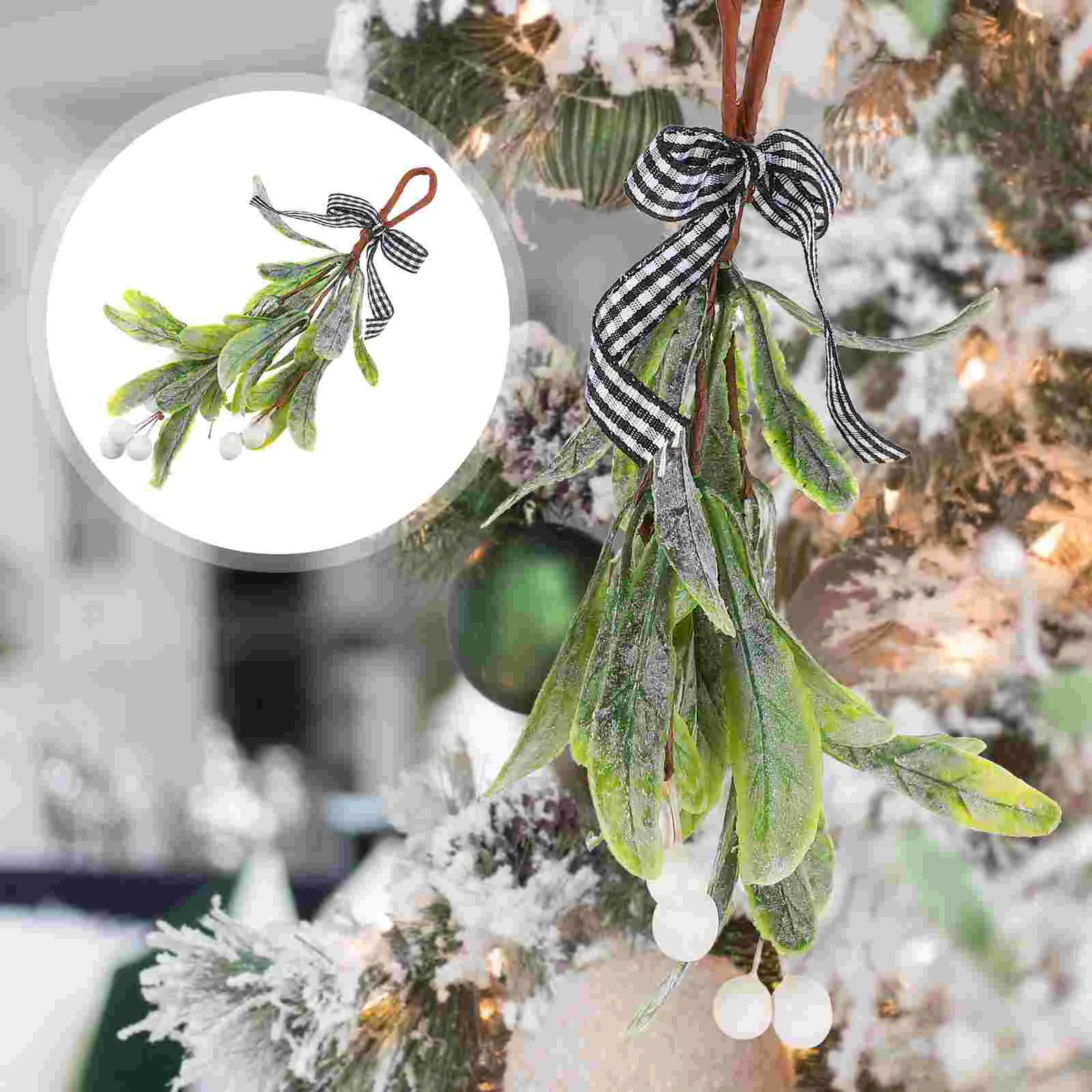Artificial Flowers Mistletoe Ornament Christmas Stem Branches Cactus Pick Picks Hanging Green Decor Fake
Artificial Flowers Mistletoe Ornament Christmas Stem Branches Cactus Pick Picks Hanging Green Decor Fake