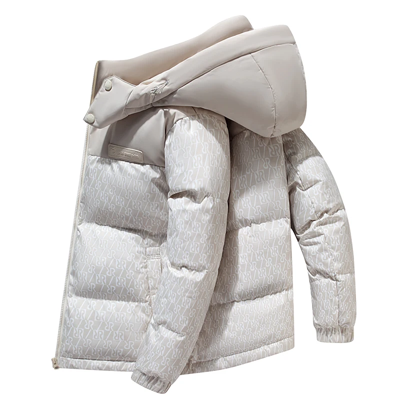 Men's down Jacket 2026 Winter New Style Thickened Loose Youth Student Trendy Design Casual Outerwear White Duck down Filling
Men's down Jacket 2026 Winter New Style Thickened Loose Youth Student Trendy Design Casual Outerwear White Duck down Filling