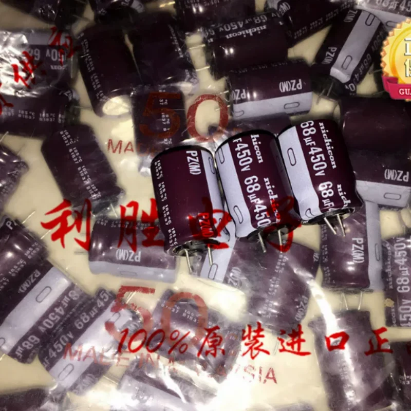10PCS-100PCS 68UF 450V Japanese Nichicon capacitor 450V68UF 18 * 25 PZ high-frequency low impedance short pin
10PCS-100PCS 68UF 450V Japanese Nichicon capacitor 450V68UF 18 * 25 PZ high-frequency low impedance short pin