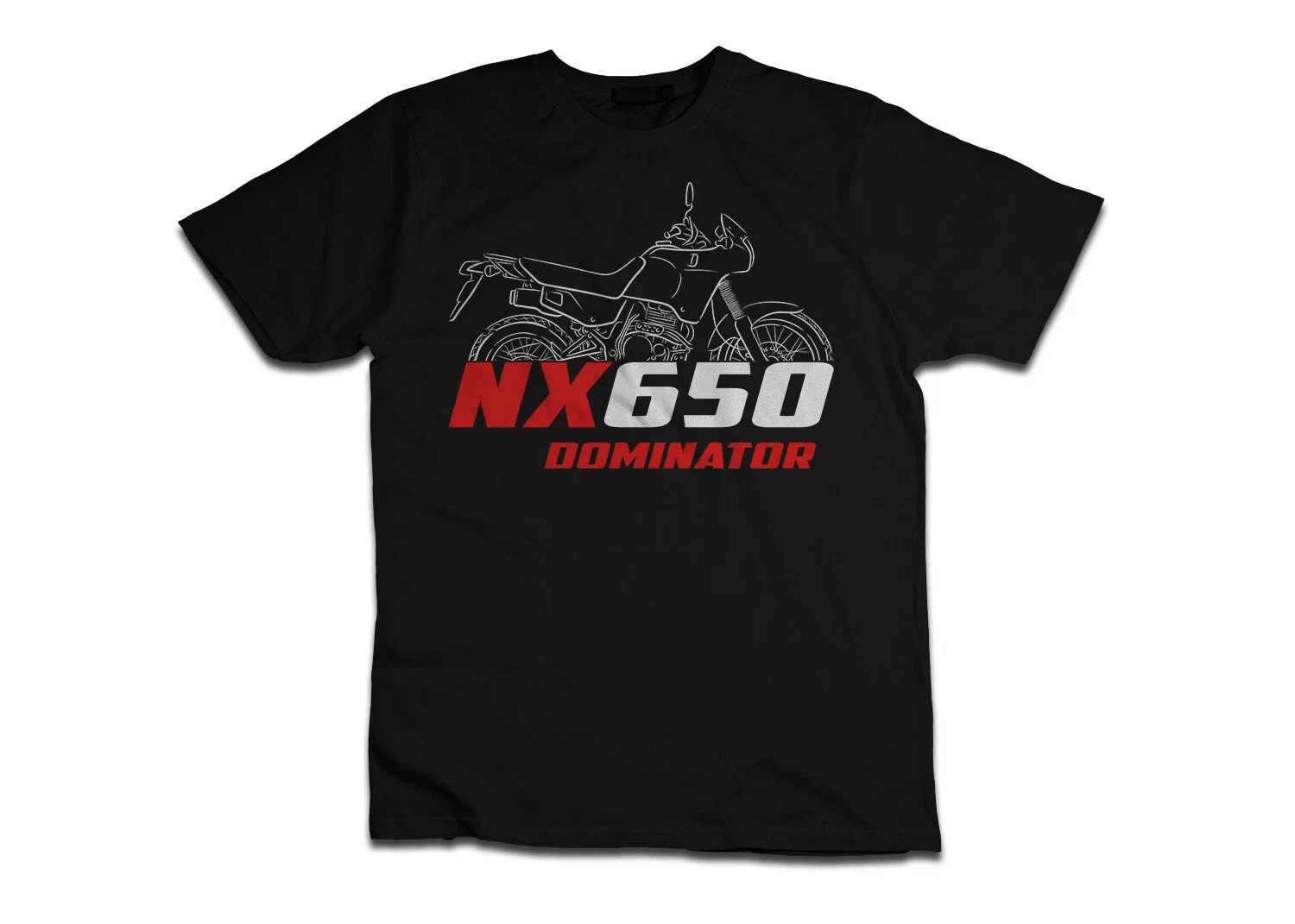 NX650 Dominator 1988-2003 Motorcycle T shirt Graphic Casual Summer Short Sleeves 100% Cotton Cool Tee
NX650 Dominator 1988-2003 Motorcycle T shirt Graphic Casual Summer Short Sleeves 100% Cotton Cool Tee