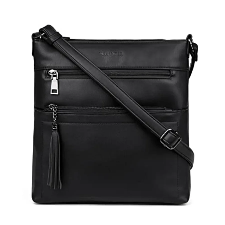 MASINTOR Crossbody Purses for Women, Multi Pocket Casual Crossbody Bag, Adjustable Strap Shoulder Bag with Tassel
MASINTOR Crossbody Purses for Women, Multi Pocket Casual Crossbody Bag, Adjustable Strap Shoulder Bag with Tassel