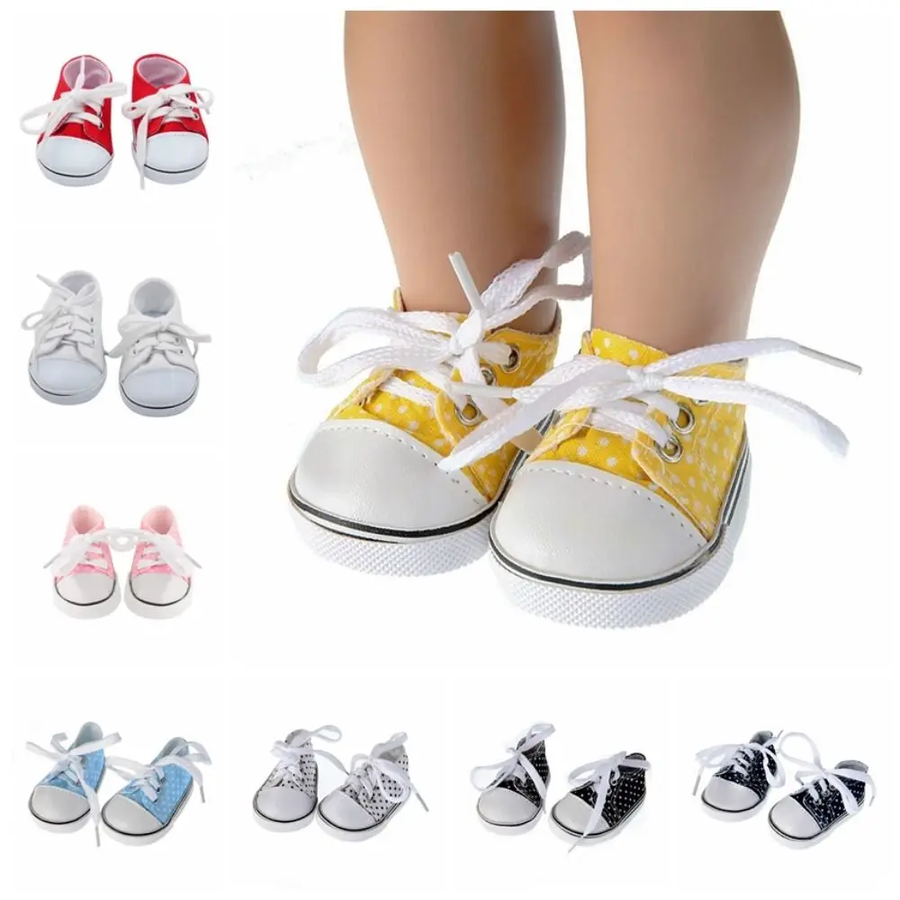 Sneakers Shoes Lace-up Doll Canvas Shoes 7CM Mini BJD Doll Shoes Colorful Cute Mini Casual Shoes 43 Cm Baby Dolls
Sneakers Shoes Lace-up Doll Canvas Shoes 7CM Mini BJD Doll Shoes Colorful Cute Mini Casual Shoes 43 Cm Baby Dolls