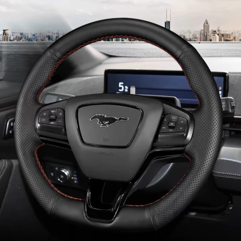 Для Ford Mustang Mach-E 2021 2022 2023 искусственная кожа с ручной строчкой Нескользящие износостойкие автозапчасти из натуральной кожи
Для Ford Mustang Mach-E 2021 2022 2023 искусственная кожа с ручной строчкой Нескользящие износостойкие автозапчасти из натуральной кожи