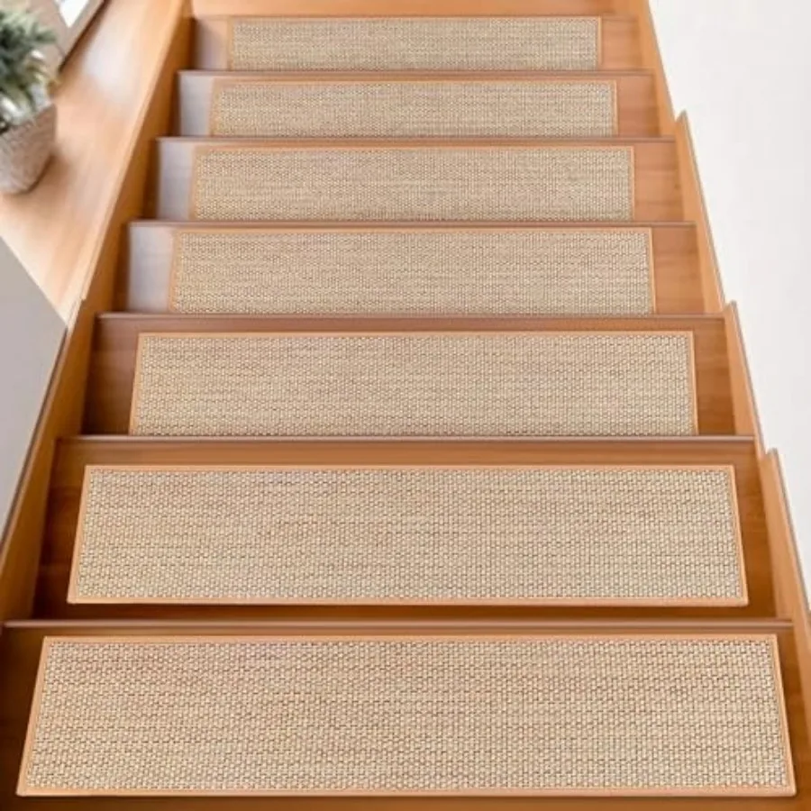 Stair Treads for Wooden Steps Indoor, 5 in Pack Stair Treads Non Slip, Machine Washable for Elders and Pets
Stair Treads for Wooden Steps Indoor, 5 in Pack Stair Treads Non Slip, Machine Washable for Elders and Pets