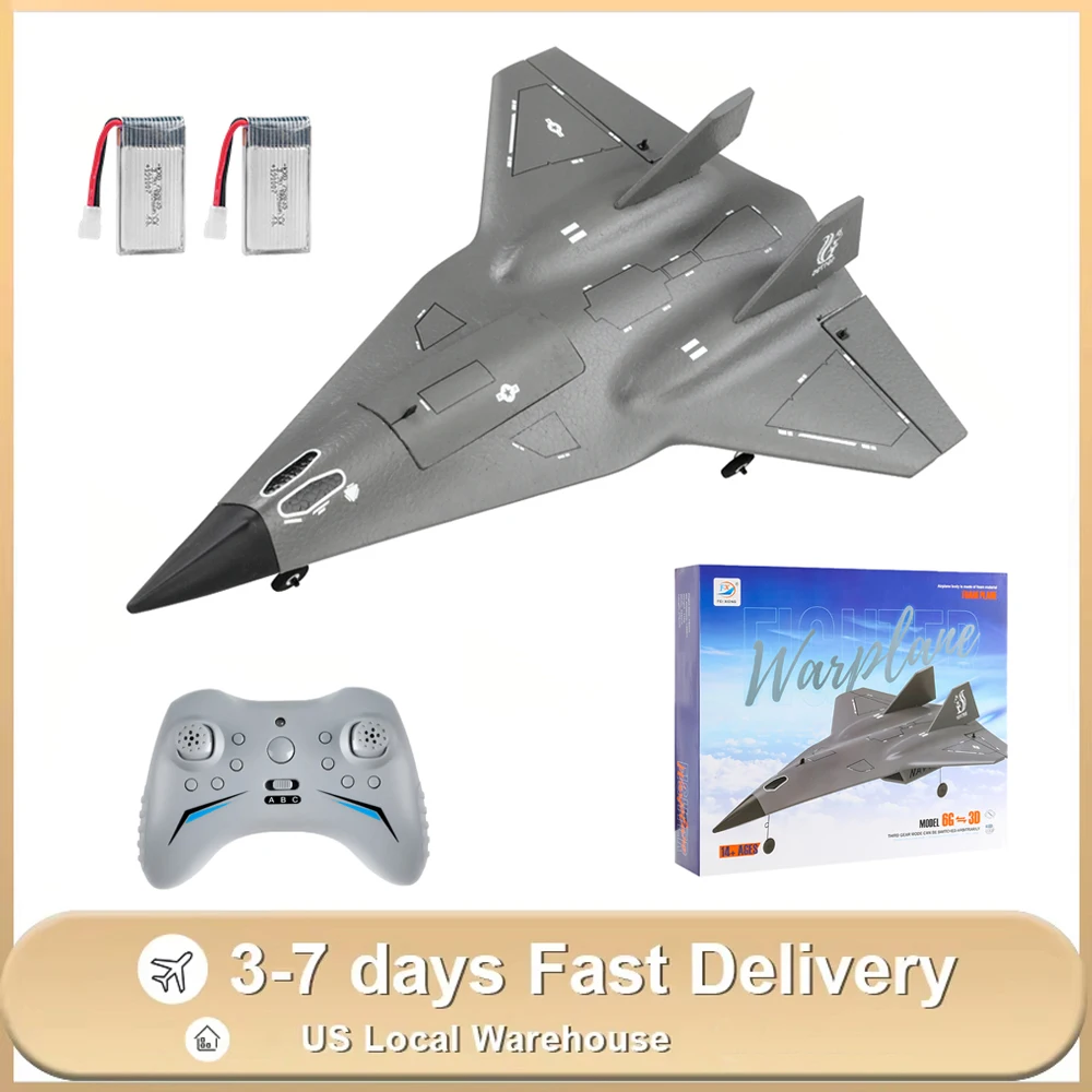 FX9672 RC Plane 4CH 2.4G Wireless Remote Control Airplane Jet Concealed Culvert Design with Powerful Motors Aircraft Toys
FX9672 RC Plane 4CH 2.4G Wireless Remote Control Airplane Jet Concealed Culvert Design with Powerful Motors Aircraft Toys