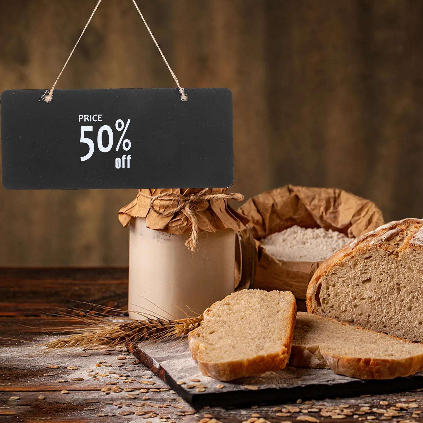 6Pcs Hanging Chalkboard Small Wooden Blackboard Message Board for Coffee Shop Flower Store Office Meeting Sign Decorative Price
6Pcs Hanging Chalkboard Small Wooden Blackboard Message Board for Coffee Shop Flower Store Office Meeting Sign Decorative Price