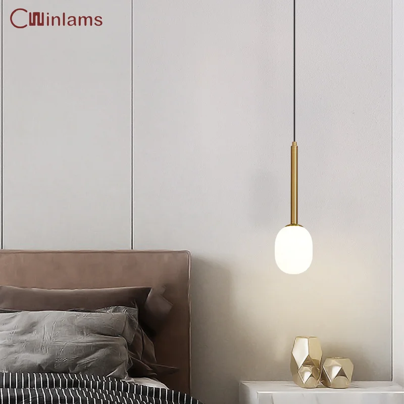 Simple Modern Bedroom Bedside Lamp Creative Chandelier Bar Lamp Designer Egg-shaped Restaurant Lamp Single Head Chandelier
Simple Modern Bedroom Bedside Lamp Creative Chandelier Bar Lamp Designer Egg-shaped Restaurant Lamp Single Head Chandelier